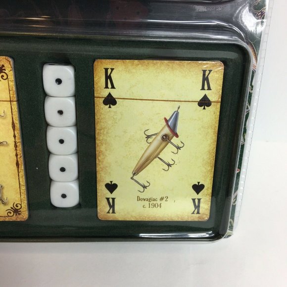 Rivers Edge Playing Cards And Dice Lures Of The Past Antique Lure Pictures New - Picture 7 of 12